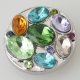 (image for) Snap Jewelry Rhinestone - Cluster - Multi Pastel