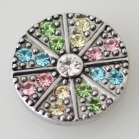 (image for) Snap Jewelry Rhinestone - Clear & Pastel