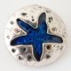 (image for) Snap Jewelry Enamel - Star Fish - Blue