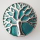 (image for) Snap Jewelry Enamel - Tree of Life Blue