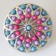 (image for) Snap Jewelry Stone - Design - Pink, Purple & Blue