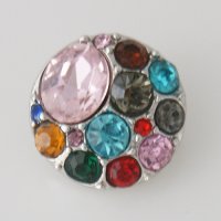 (image for) Snap Jewelry Rhinestone - Cluster - Multi Light Pink