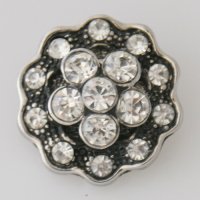 (image for) Snap Jewelry Rhinestone - Cluster - Clear