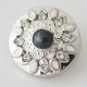 (image for) Snap Jewelry Pearl - Design - Black, White & CZ