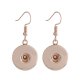 (image for) Snap Jewelry French Hook Earrings - Rose Gold