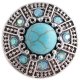 (image for) Snap Jewelry Gemstone - Turquoise Halo & Turquoise