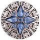 (image for) Snap Jewelry Rhinestone - Teardrops Sky Blue