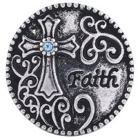 (image for) Snap Jewelry Metal - Faith Blue