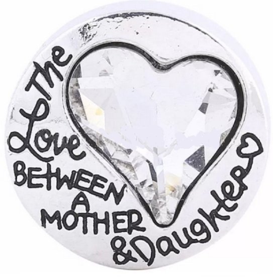 (image for) Snap Jewelry Faceted - Love between a Mother & Daughter - Click Image to Close