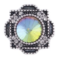 (image for) Snap Jewelry Rhinestone - Antique Halo Mystic Topaz