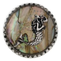 (image for) Snap Jewelry Abalone - Abalone Shell Mermaid