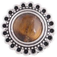 (image for) Snap Jewelry Stone - Cat's Eye Brown