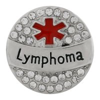 (image for) Snap Jewelry Metal - Medical Alert - Lymphoma