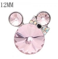 (image for) Mini Snap Jewelry Minnie Mouse Disney Fits 12mm Petite for Ginger Style Charms