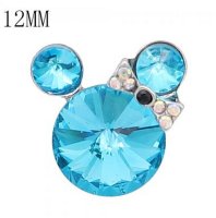 (image for) Mini Snap Jewelry Minnie Mouse Disney Fits 12mm Petite for Ginger Style Charms