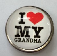 (image for) Snap Jewelry Photo - I Love My Grandma