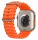 (image for) Orange Apple Ocean Silicone Bands s 42mm 44mm 45mm 49mm