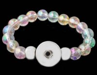 (image for) Snap Jewelry Bracelet Stretch - Sparkle Multi Color Pastel