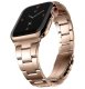 (image for) Rose Gold Apple Luxury Stainless Band No Tool Needed 38mm 40mm 41mm