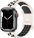 (image for) White & Black Apple Silicone Sport Bands 38mm 40mm 41mm Breathable Replacement Strap