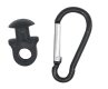 (image for) Black Carabiner Connector Clip Accessory Compatible for Bogg Bags & Simply Southern Totes 1pc