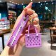 (image for) Purple Bag Charm Accessory Keychain fits for our Beach Bag Line & Compatible for Bogg Bags