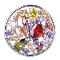 (image for) Snap Jewelry Large CZ - Cluster Multi-Color