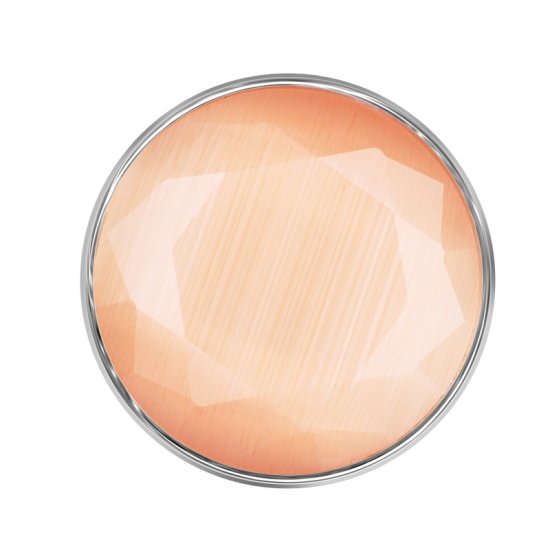 (image for) Snap Jewelry Stone Faceted Opal - Light Orange - Click Image to Close