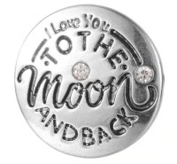 (image for) Snap Jewelry Rhinestone - AB Love You to the Moon & Back