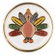 (image for) Snap Enamel Jewelry Holiday Thanksgiving Turkey