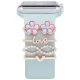 (image for) Love of Pearl Flower Watch Band Charm Set Rose Gold Tone Compatible with all Apple Watch Series