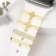 (image for) Cross Watch Band Charm Set Gold Tone Compatible with all Apple Watch Series