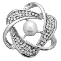 (image for) Snap Jewelry Pearl & Rhinestone Orbit